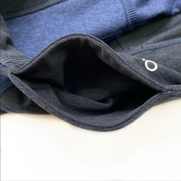 Outdoor Voices Two Tone Warmup Crop Leggings in Blue Size XS - Picture 12 of 15